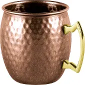 Aps Tønde Kobber Krus Moscow Mule Hammeret