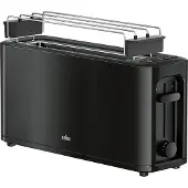 Braun Langschlitztoaster HT 3110 BK schwarz