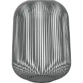 Blomus Lito Laterne L Steel Gray - , Grau, für Wohnzimmer, Metall