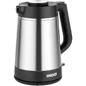 Unold Thermowasserkocher 1,5l schwarz/Edelstahl