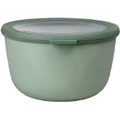 Mepal Multischüssel Cirqula - Mikrowellengeschirr - Multikom 2000 ml - Nordic sage - Meal prep box