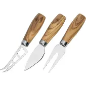 Bérard Käsemesserset Olivenholz 3teilig