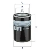 Ufi Kraftstofffilter 24.A02.00