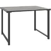 vidaXL Gartentisch Anthrazit 55x40x37 cm Stahl
