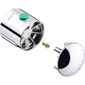 Hansgrohe HG Ecostat Absperrgriff edelmatt ECOSTAT edelmatt