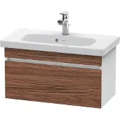 Duravit Waschtischunterbau DURASTYLE 730x350mm nussbaum dunkel/weiss matt