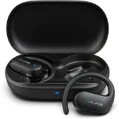 JLab Open Sport, True Wireless Stereo (TWS), 20 - 20000 Hz, Anrufe/Musik/Sport/Alltag, Kopfhörer, Schwarz