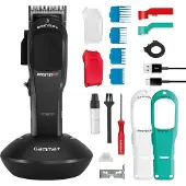 GAMMA PIÙ Gamma+ Boosted Up Haarschneidemaschine DLC-Klinge 7.200 U/min inkl. 4 Aufsteckkämme