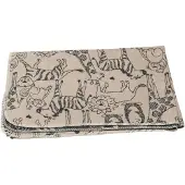 David Fussenegger Kinderdecke Juwel 'Safari' 100 x 140 cm Natur- Beige