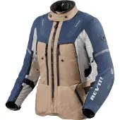 REV'IT! REV’IT! Sand 5 H2O Damen Sand Blau Motorrad Jacke Größe 40