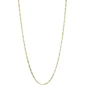 Thomas Sabo Charm Kette Figaro Design vergoldet - KE2329-413-39-L45v