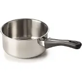 Beka Polo Stielkasserolle - Edelstahl Kochtopf, 12 cm, Ideal für Saucen und Gemüse.