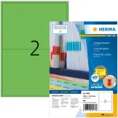 Herma 4569, Grün, Rechteck, A4, Universal, Matte, Laser/Inkjet