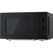 Panasonic NN-GM22QBEPG, Arbeitsplatte, Kombi-Mikrowelle, 20 l, 800 W, Drehregler, Schwarz