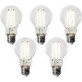 LUEDD 5er-Set E27 Dimmbare LED-Glühbirnen A60 8W 900 lm 3000K