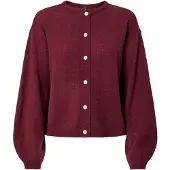 Pieces Strickjacke in Tawny Port | Gr.: XL