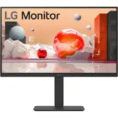 LG IPS-Monitor 27BA650-B, 23,8”, 1920 x 1080 Full HD, HDMI/USB/DisplayPort, höhenverstell-, neig-, schwenk- und drehbar, schwarz