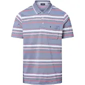 Ragman Poloshirt , Herren, Gr. XL, bunt (taubenblau), Piqué, 54% Baumwolle 46% Polyester, regular fit, ohne Ausschnitt, Shirts Poloshirt