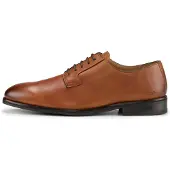 JOOP! Schnürschuh JOOP "pero kleitos lace up yc5", Herren, Gr. 46, braun (cognac), Rindsleder, Schuhe Schnürschuh