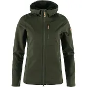Fjällräven Sweatjacke Keb Fleece Hoodie Damen Deep Forest-L