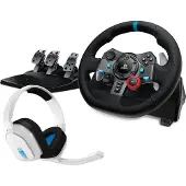 Logitech G29 Driving Force Racing Wheel + Astro A10