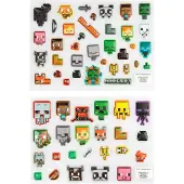 Paladone Mojang Studios - Minecraft - Set de Stickers Gadget Puffy