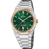 Festina Herrenuhr Swiss Made Armbanduhr Edelstahl silber UF20065/3