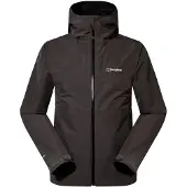 Berghaus Wasserdichte Bramblfell InterActive Gore-Tex Jacket, Herren Jacke, XL (55), GREY PINSTRIPE/JET BLACK,