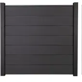 GROEN & JANSSEN Hauptelement GroJa Flex Grande Stecksystem ohne Pfosten 180 x 180 cm anthrazit