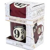 Pyramid HARRY POTTER (PLATFORM 9 3/4) MUG & SOCK SET