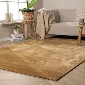 NATURL. Waschbarer Teppich - Clean Gold 140x200 cm