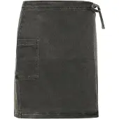 Kaffe Jeansrock "Damen Denimrock KAzina", Damen, Gr. 42, grau (medium grau denim), Obermaterial: 75% Baumwolle CO. 13% Viskose CV. 10% Polyester PES. 2% Elasthan EL., Röcke Jeansrock