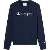 Champion Rundhals-Sweatshirt für Damen mit Script-Logo Dunkelblau - M