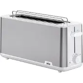Braun HT 1610, Edelstahl, Weiß, Kunststoff, Edelstahl, Tasten, Drehregler, 1030 W, 25 cm, 452 mm