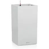Lechuza 'Canto Stone 30 high', quarzweiß, ca. 30 x 30 x H 56 cm