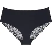 Triumph Klassischer Damenslip mit hoher Taille Pretty 10222227 Schwarz 34