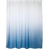 MSV RIDEAU DE DOUCHE POLYESTER 180X200CM BLEU