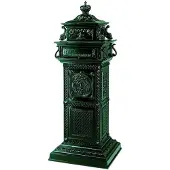 Ks Verlichting Briefkasten Postbox Gigant B10B Säule - schwarz
