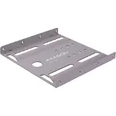 Axagon RHD-125B Halterahmen für 1x 2.5" im 3.5" Slot - grau, Metall, Grau