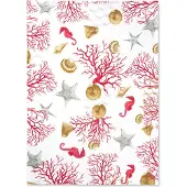 Excelsa Küchentuch Coral Baumwolle 50x70 cm Mehrfarbig