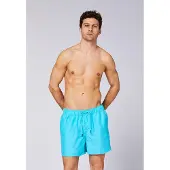 Chiemsee Badeshorts , Herren, Gr. S (44/46), blau (river blau), 100% Polyester, Badehosen Badeshorts