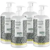 Australian bodycare Set mit 4x Lemon-Myrte-Duschgel 2000 ml
