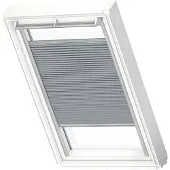Velux Wabenplissee betongrau uni manuell FHC SK06 1163S