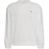 Calvin Klein Weißes Baumwoll-Herren-Sweatshirt