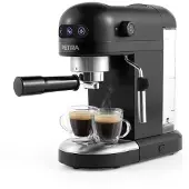 Petra PT5240BVDE, Espressomaschine, 1,4 l, Gemahlener Kaffee, 1465 W, Schwarz