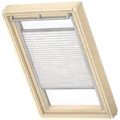 Velux Plissee-Faltstore weiß gemustert manuell FHL SK06 1256S