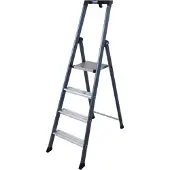 Krause 124180 Sepro Stehleiter Elox. 4 Stufen