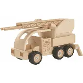 Plantoys Holzspielzeug Feuerwehrauto