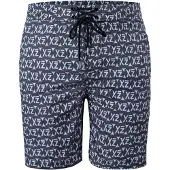 Yeaz Badeshorts "Badeshorts DAZZERS", Herren, Gr. XXL, US, blau (dunkelblau), Obermaterial: 97% Polyester PES. 3% Elasthan EL., Badehosen Badeshorts