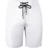 Yeaz Badeshorts "Badeshorts DAVEY", Herren, Gr. M, US, weiß, Obermaterial: 92% Polyester PES. 8% Elasthan EL., Badehosen Badeshorts